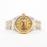 勞力士 Datejust 餡餅盤雙色 1975