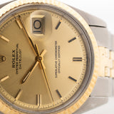 勞力士 Datejust 餡餅盤雙色 1975