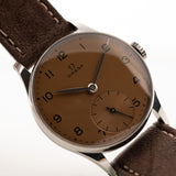Omega Sub Second Cappuccino 表盤 1947