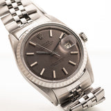 勞力士 Datejust 餡餅盤灰色全套 1968
