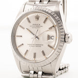 勞力士 Datejust 餡餅盤 銀色 1970
