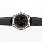 Iwc Hermet 黑色鍍金錶盤 Jumbo 1942