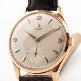 Omega Sub Second Jumbo 18K Rose 1947