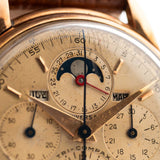 Universal Geneve 12268 Tri Compax Jumbo Rose 1950 年代