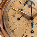 Universal Geneve 12268 Tri Compax Jumbo Rose 1950 年代