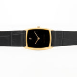 Audemars Piguet 18K Rectangular Black 1980s
