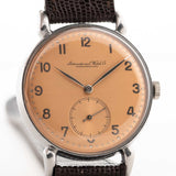 IWC 83型機芯 淚滴鮭魚色 1953年