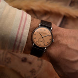 IWC 83型機芯 淚滴鮭魚色 1953年