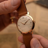 IWC 89型機芯 鯊魚鰭 18K玫瑰金 1958年