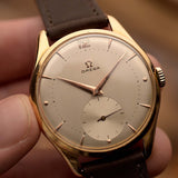 Omega Jumbo 2620 Sub Second 18K Rose 1947