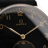 Omega Sub Second 鎏金針筒 1940 年代