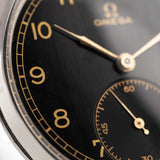 Omega Sub Second 鎏金針筒 1940 年代