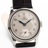 Omega Sub Second 針筒 銀色 1939