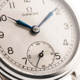 Omega Sub Second 針筒 銀色 1939