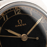 Omega 黑色鍍金針筒 1943