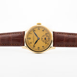 Iwc Sub Second Railroad 14k 1937