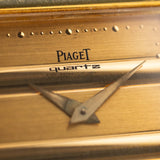 Piaget 腕錶 Piaget 石英 Polo 7131 C701 方形 1980 年代 18K 黃金錶殼和錶盤