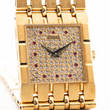 Piaget Polo 9131 紅寶石鑲鑽腕錶 1980 年代
