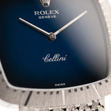 Rolex Cellini 4029 Blue Ombre 18k 1970s