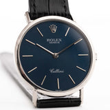 Rolex Cellini 4112 Blue 18K 1995