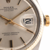 勞力士 Datejust 1601 雙色餡餅盤 1973