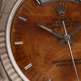 Rolex Day Date 18039 Burl Wood 1987