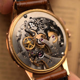 Universal Geneve 12268 Tri Compax Jumbo Rose 1950 年代