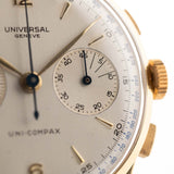 Universal Geneve Uni Compax 124103 Jumbo 18k 1950s