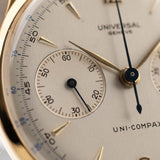 Universal Geneve Uni Compax 124103 Jumbo 18k 1950s