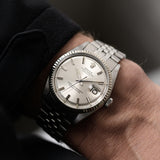 勞力士 Datejust 餡餅盤銀色 1972