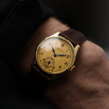 Iwc Sub Second Railroad 14k 1937