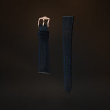 KARDINAL 蜥蜴壓紋真皮錶帶