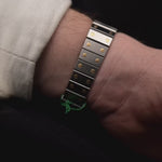 復古 Cartier Santos Carrée 2961 雙色 1980 年代不銹鋼 18K 金腕錶