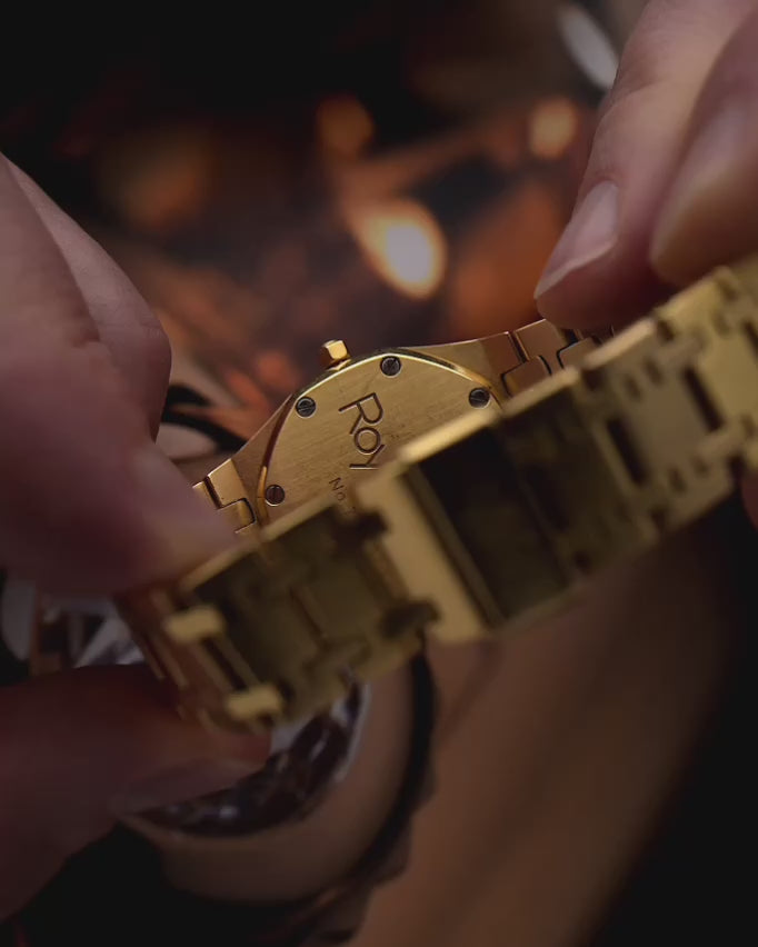 Vintage Audemars Piguet Royal Oak Ref 4100BA 黃金款式，1979 年製造。