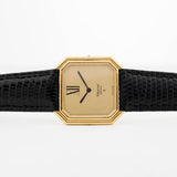 蕭邦 Square 18K Big Roman 1980s
