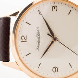 IWC 18K 玫瑰金 1963 Nos