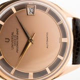 Universal Genève Polerouter Date 18K 1960s
