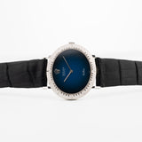 Rolex Cellini 18K Petrol Dial 1981 Nos