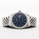 Rolex Datejust Blue Pie Pan 1973