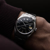 Rolex Oyster Perpetual Date Black Gilt 1966