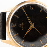Zenith 黑色禮服 18K 日期 1961