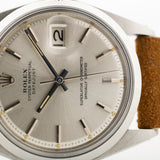 勞力士 Datejust Pie Pan 銀色 1968