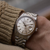 勞力士 Datejust 純銀派盤 1968