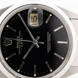 Rolex Oyster Perpetual Date Black Gilt 1966