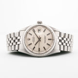 勞力士 Datejust 銀色餡餅盤 1973