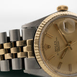 勞力士 Datejust 雙色餡餅盤 1971