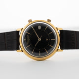 Jaeger LeCoultre Memovox black Jumbo 1958