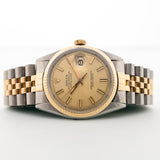 勞力士 Datejust 雙色餡餅盤 1967